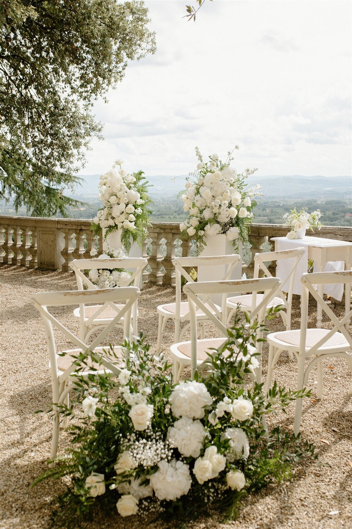 Villa Belvedere Tuscany Wedding 0319