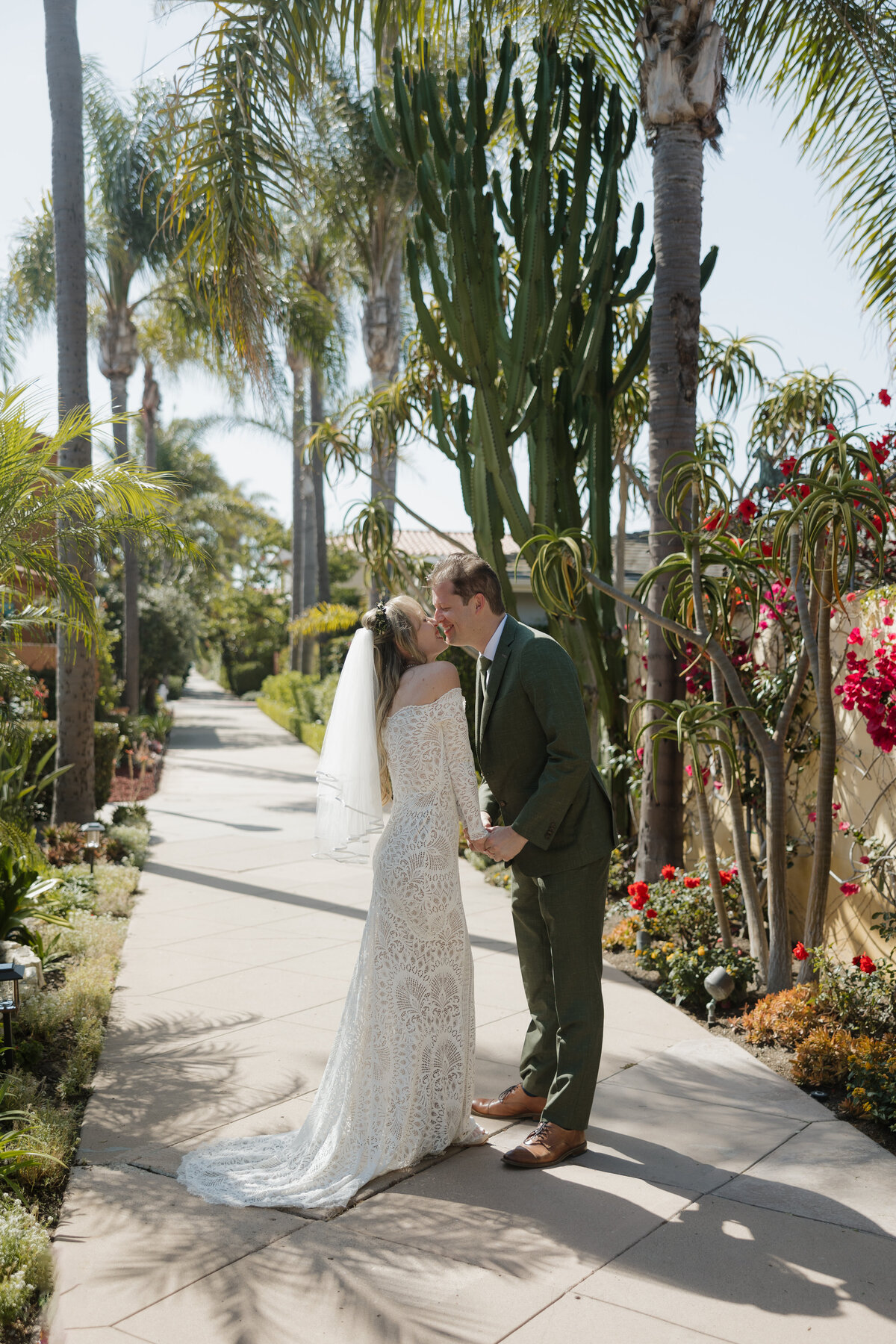 Between the moon and sun elopement photos