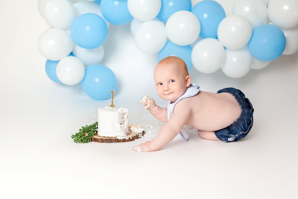 Orange County California cake smash photographer