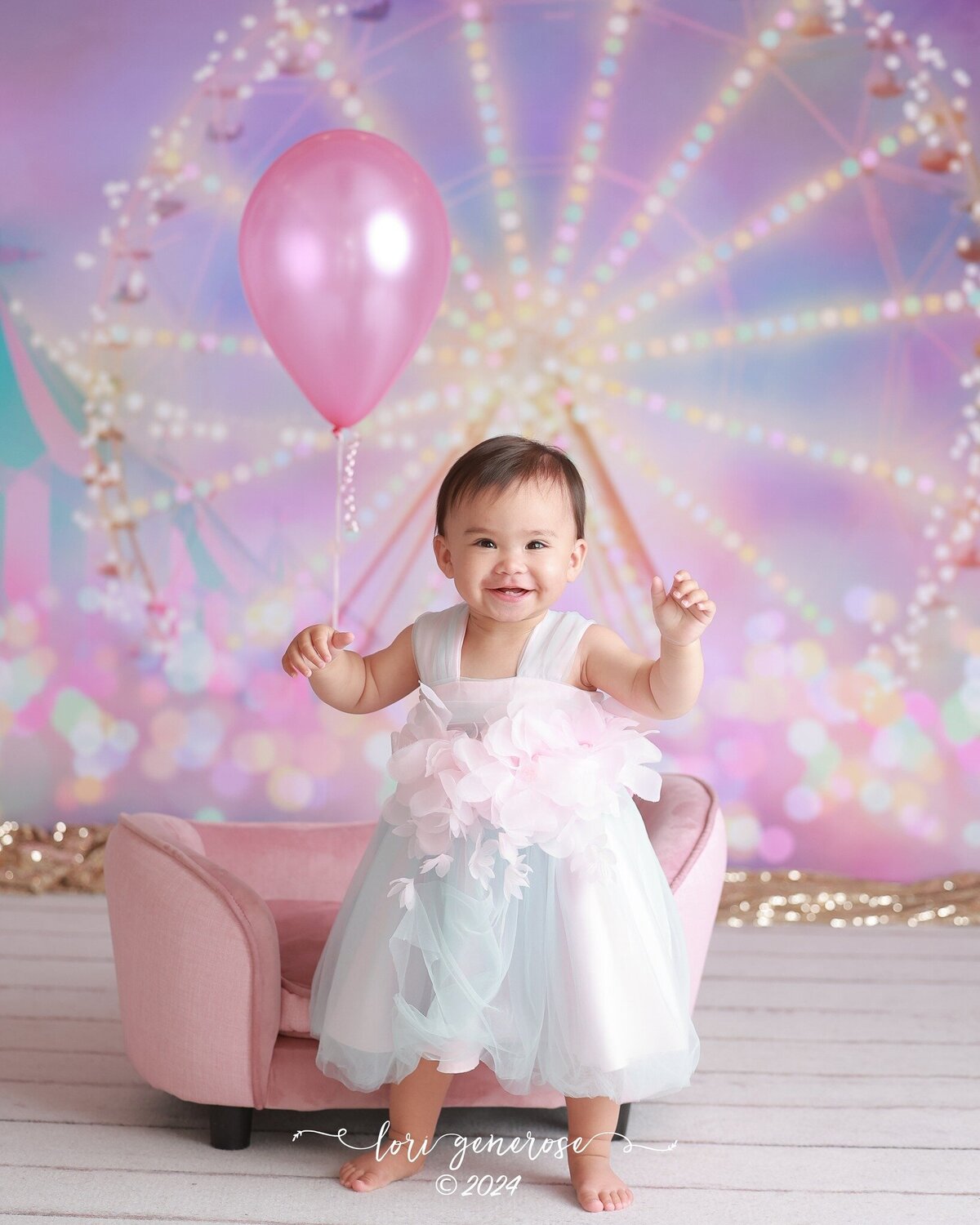 lehigh-valley-photographer-lori-generose-lg-photography-first-birthday-cake-smash-girl-palmerton-pa