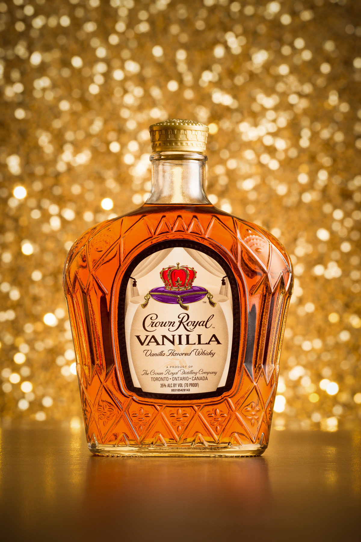 750ml Crown Royal Vanilla Bottle.