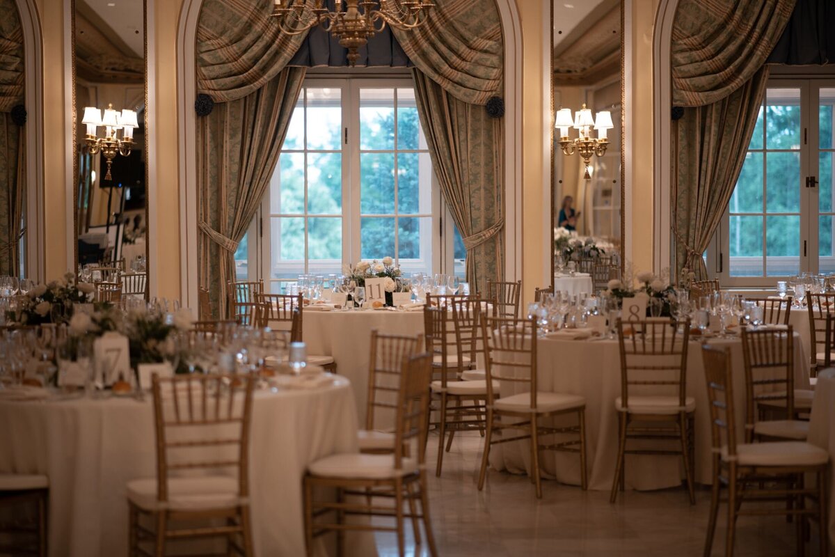 reception layout