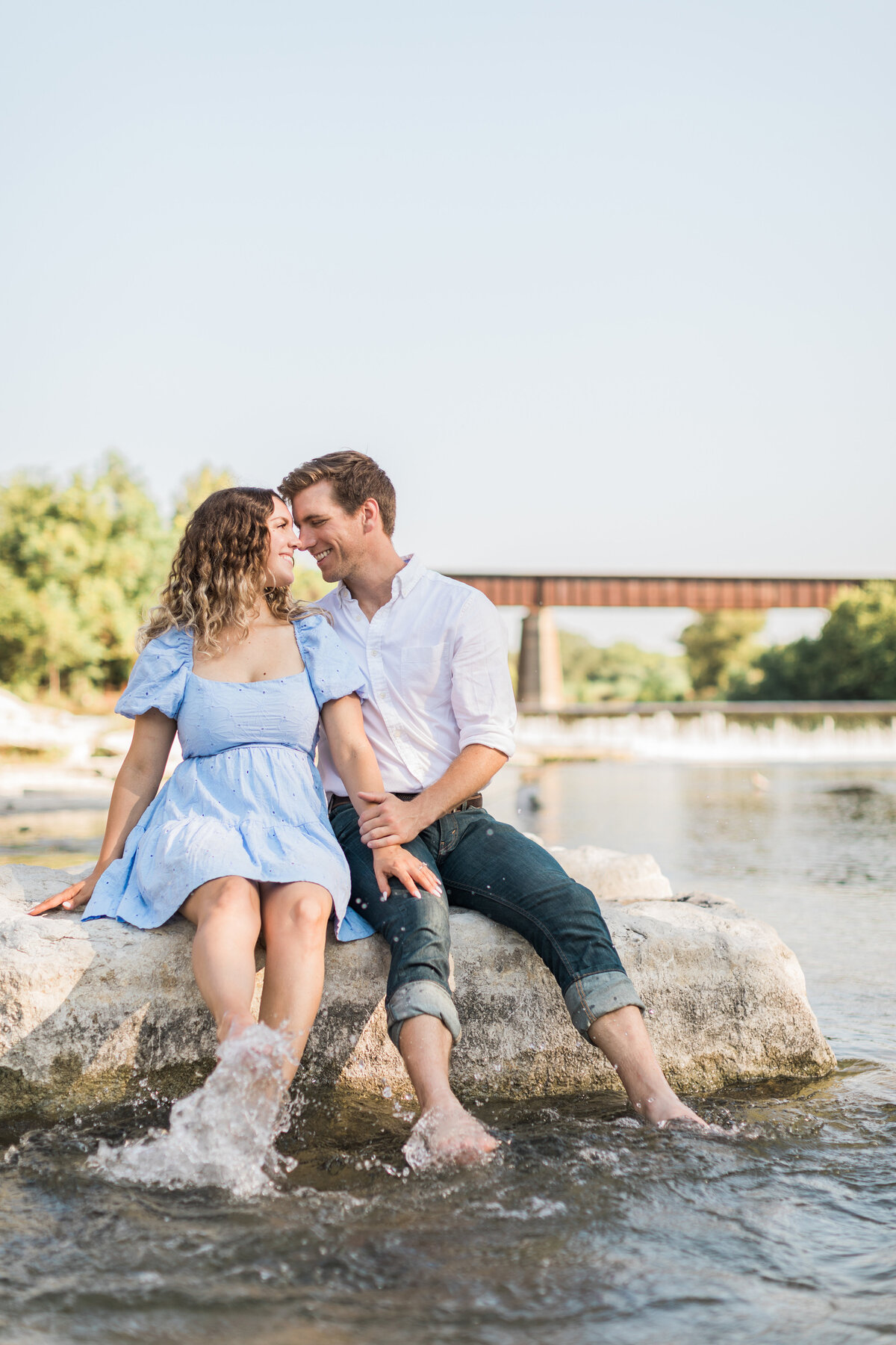 Texas-River-engagement