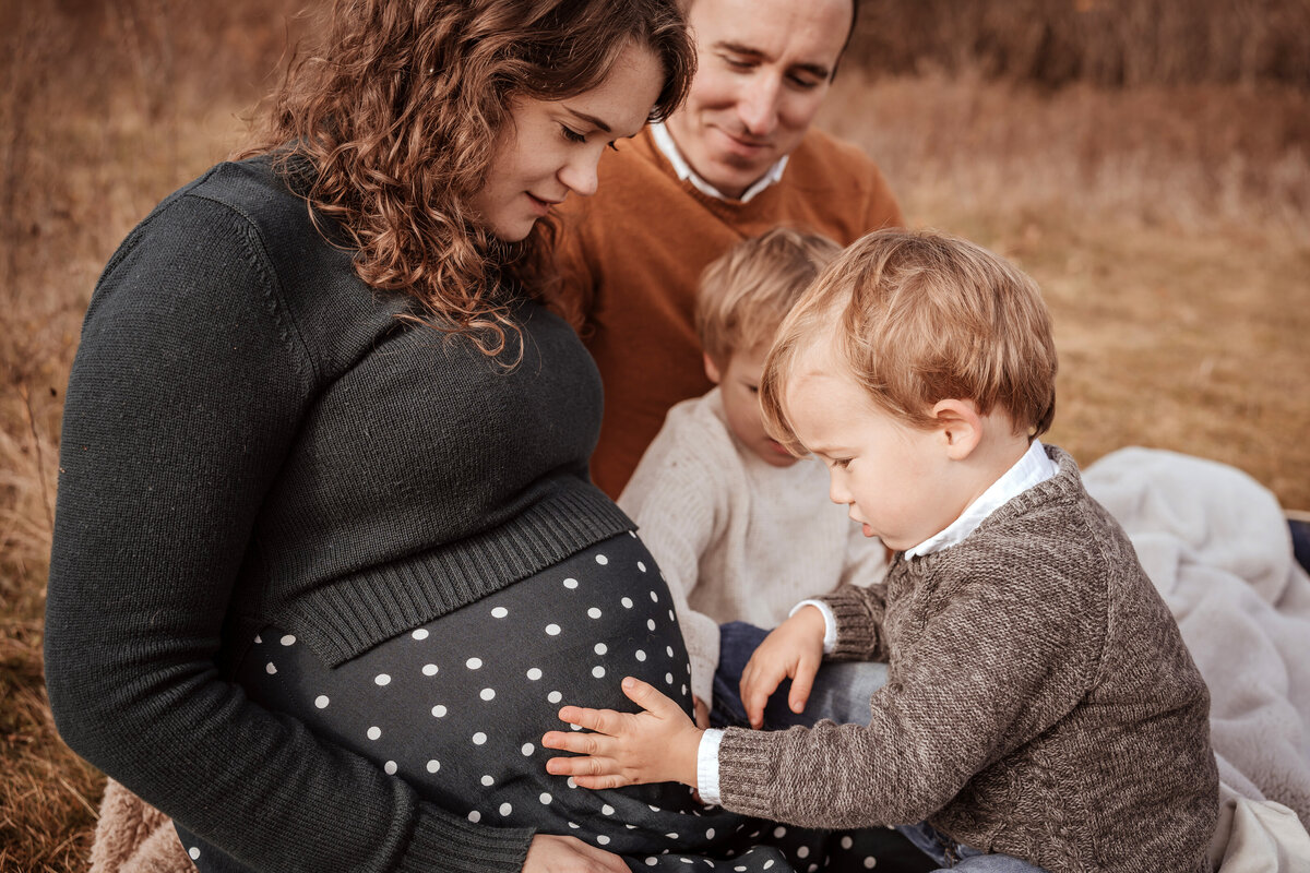 Family Maternity Session