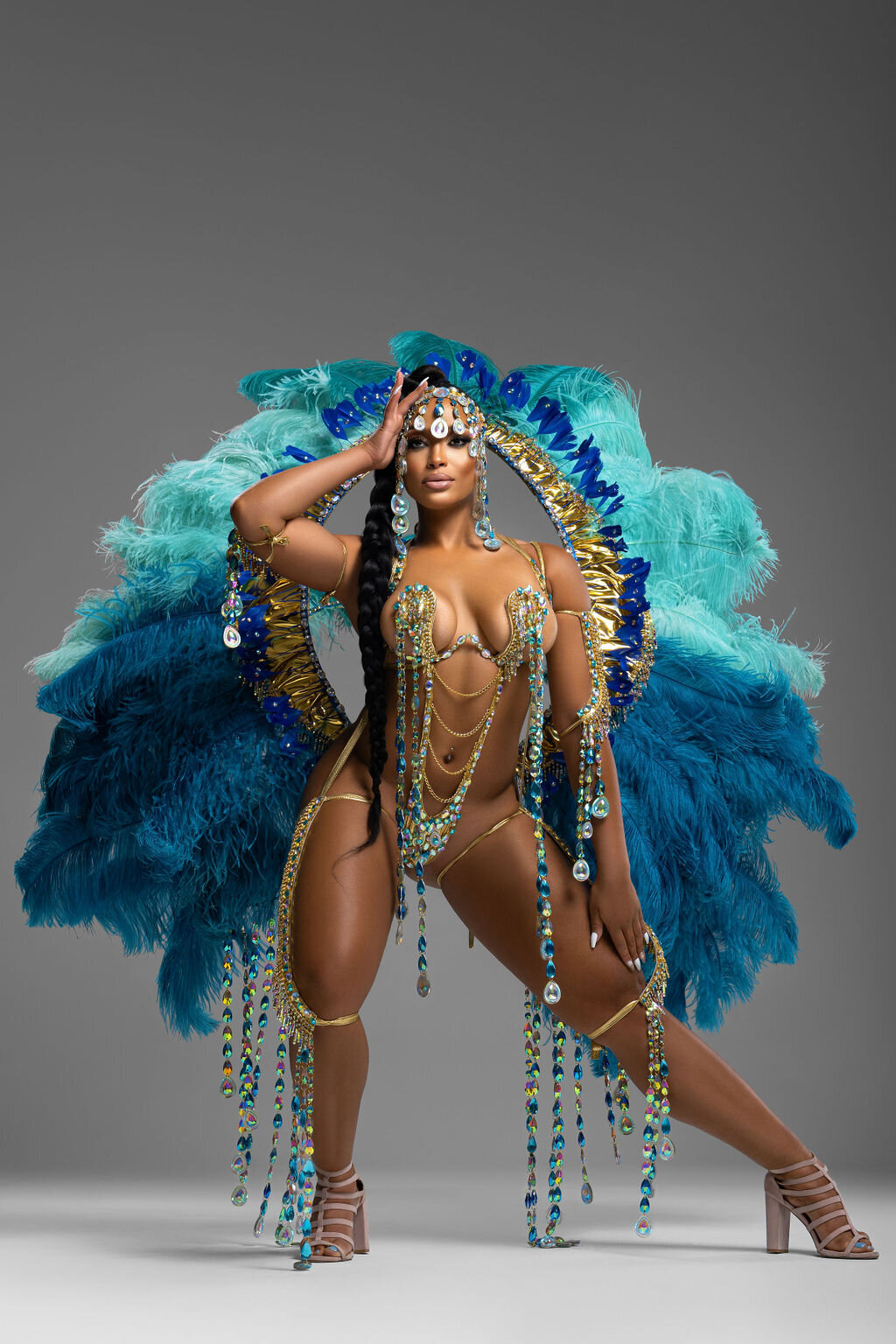 Drippin Wet - Sunlime Mas - 2023 Toronto Carnival Costumes - Caribana Toronto