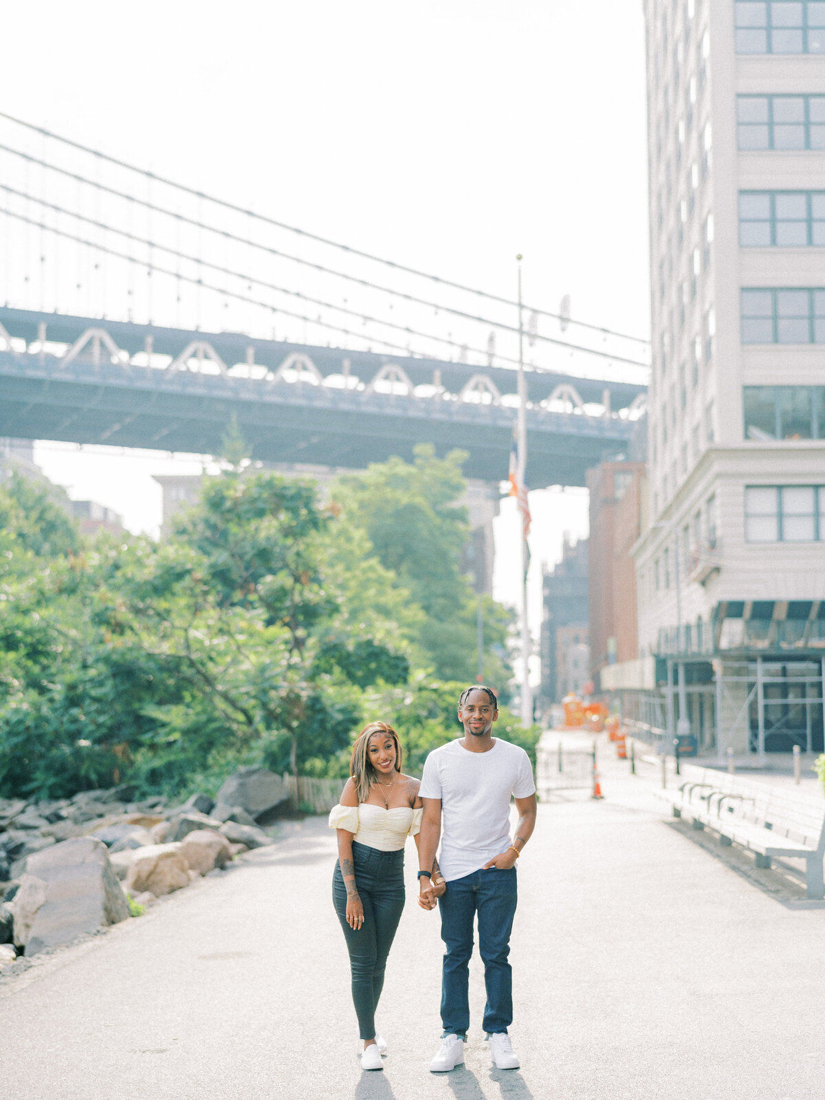 Brooklyn Bridge and DUMBO Sunrise, Engagement Session | Amarachi Ikeji Photography 50