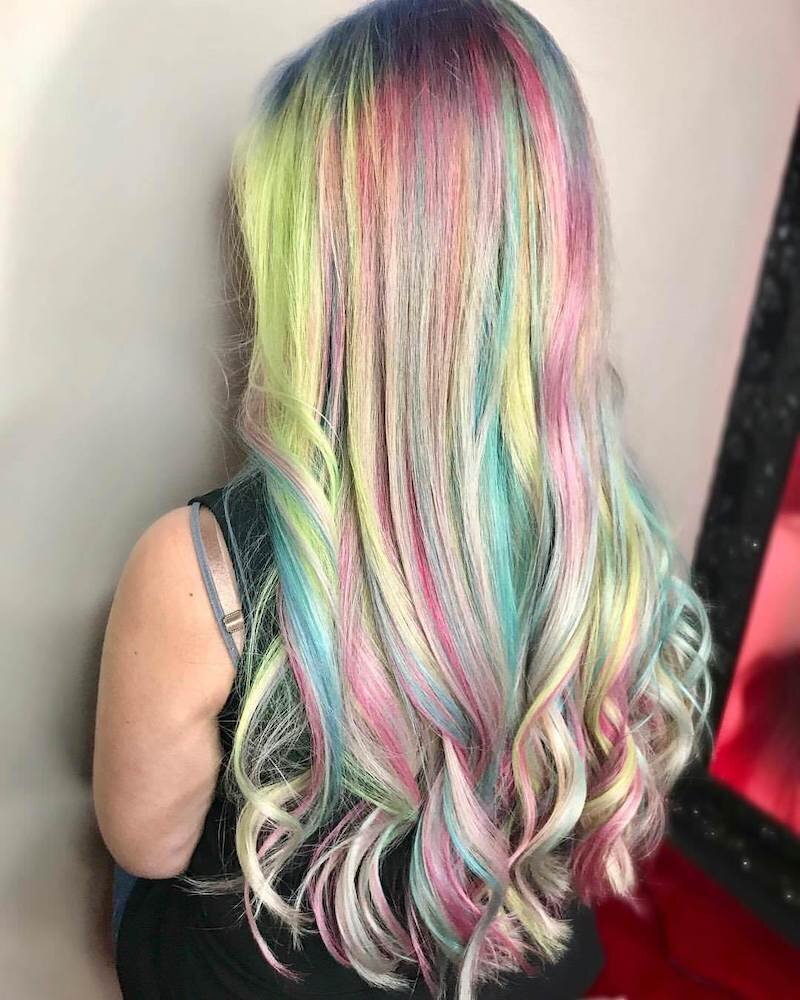 las-vegas-summerlin-hair-stylist-pastel-princess-rainbow