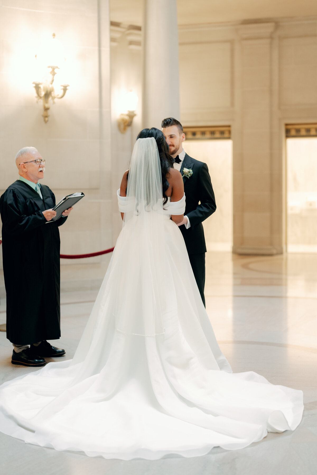 Darlene & Chris San Francisco City Hall Wedding2