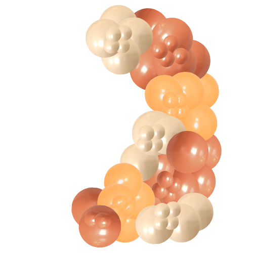 creating branded balloon mockups for balloon stylist business