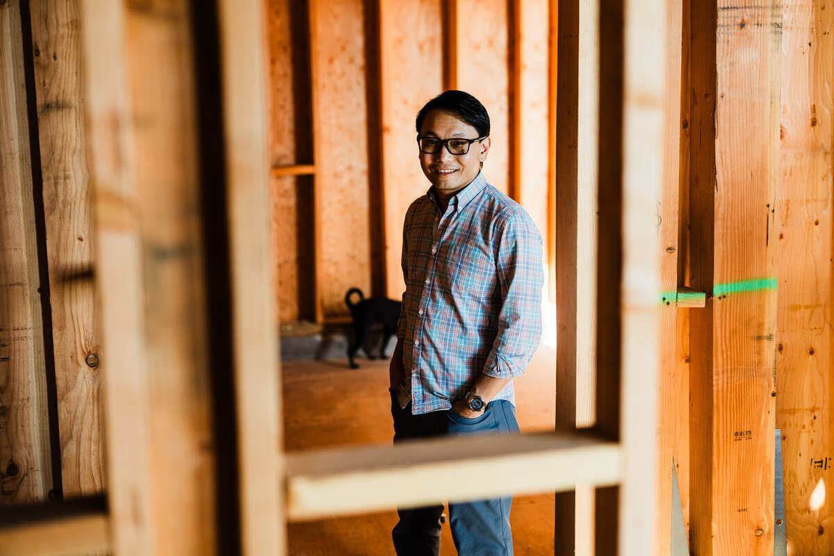 man-inside-home-under-construction