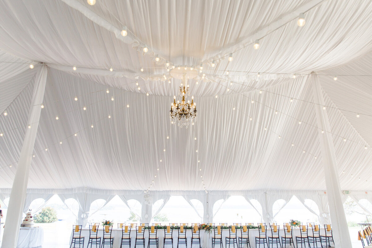 Valerie+Hunter Fall Bohemia Overlook Wedding Reception Tent-0981