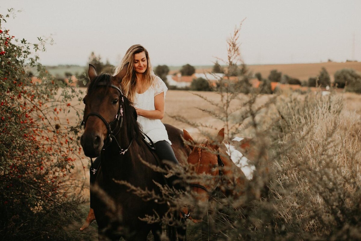čas strávený u koní na farmě v Olšanech od Lotos Beauty