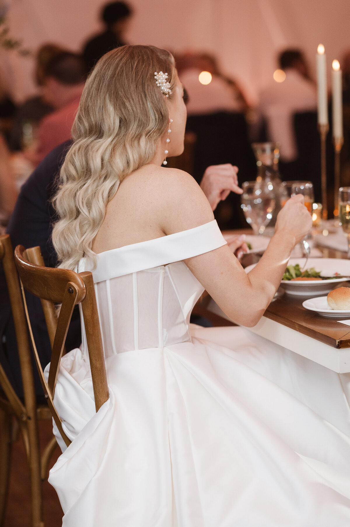 corset wedding dress