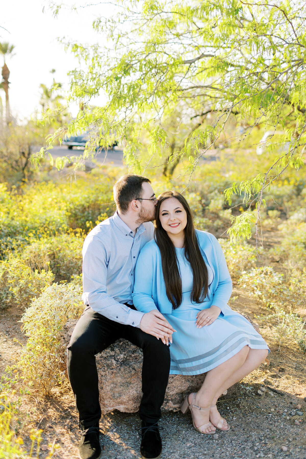 Papago Park Engagement Session