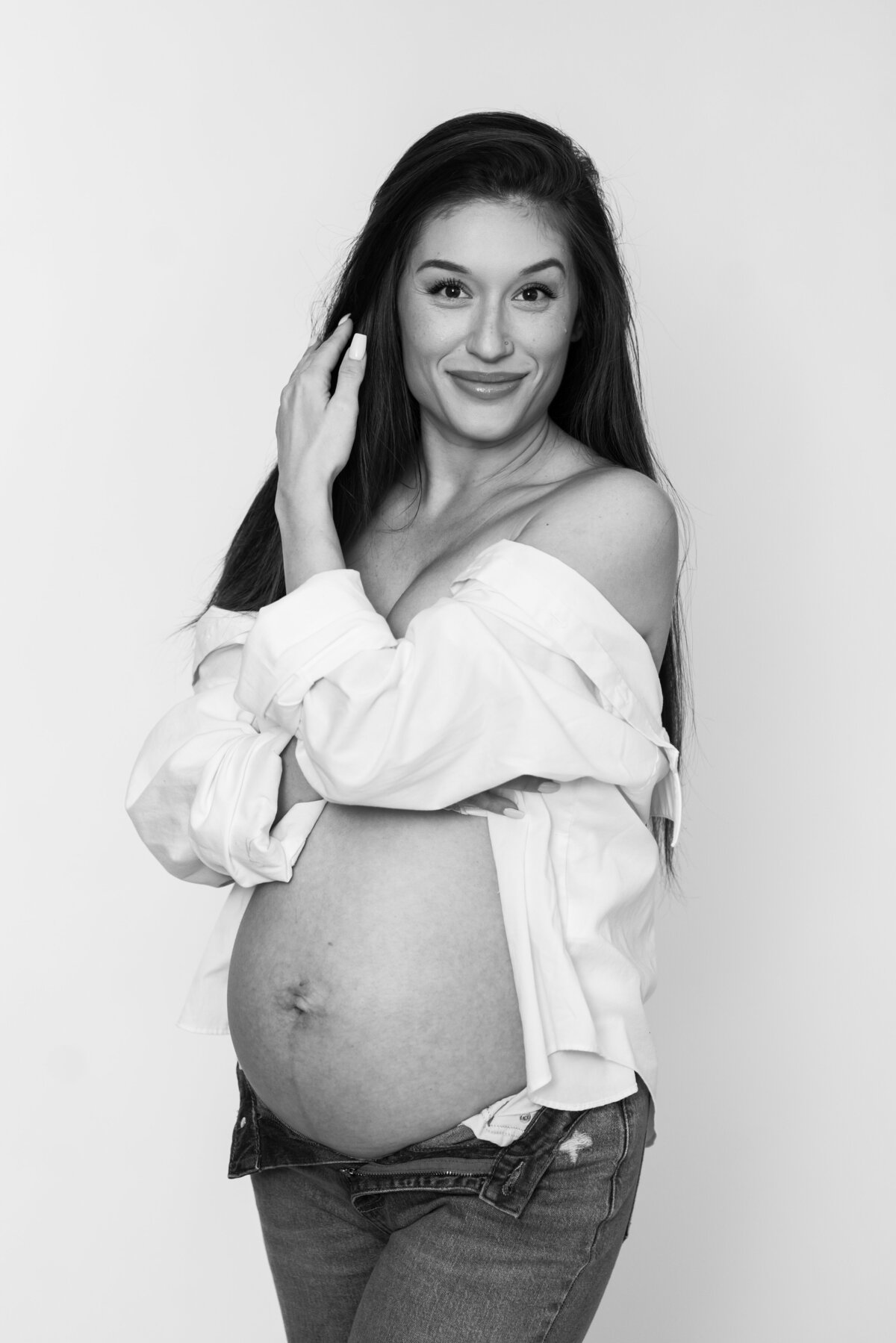 Austin Texas Maternity Studio Photo