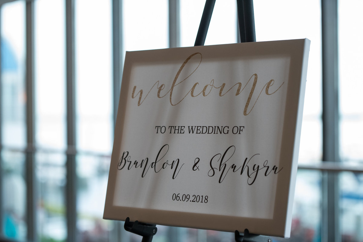 NFL Miami Dolphins Brandon Radcliff ShaKyra Radcliff Briza on the Bay Wedding Andrea Arostegui Photography-84