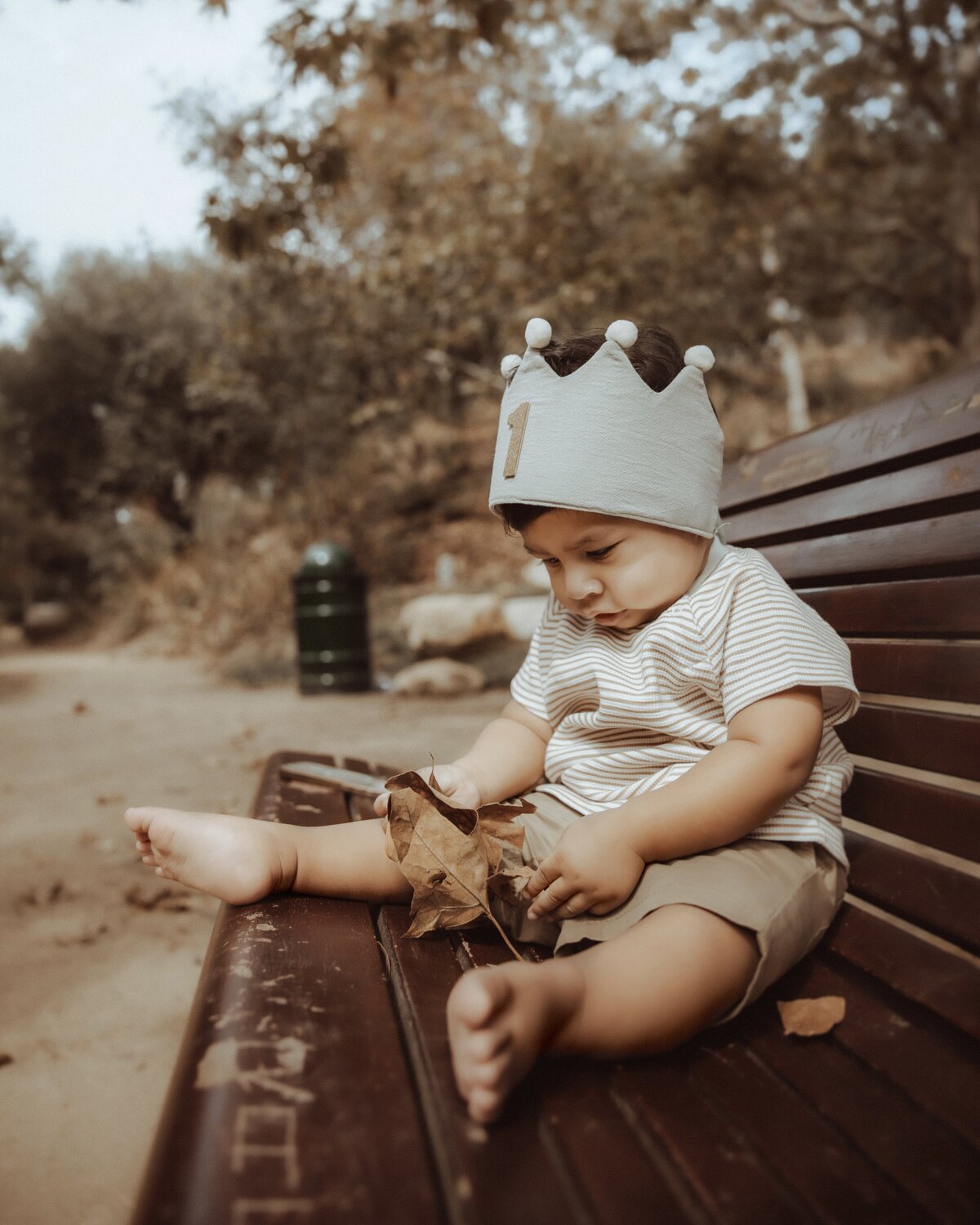 Los Angeles Baby Fall session