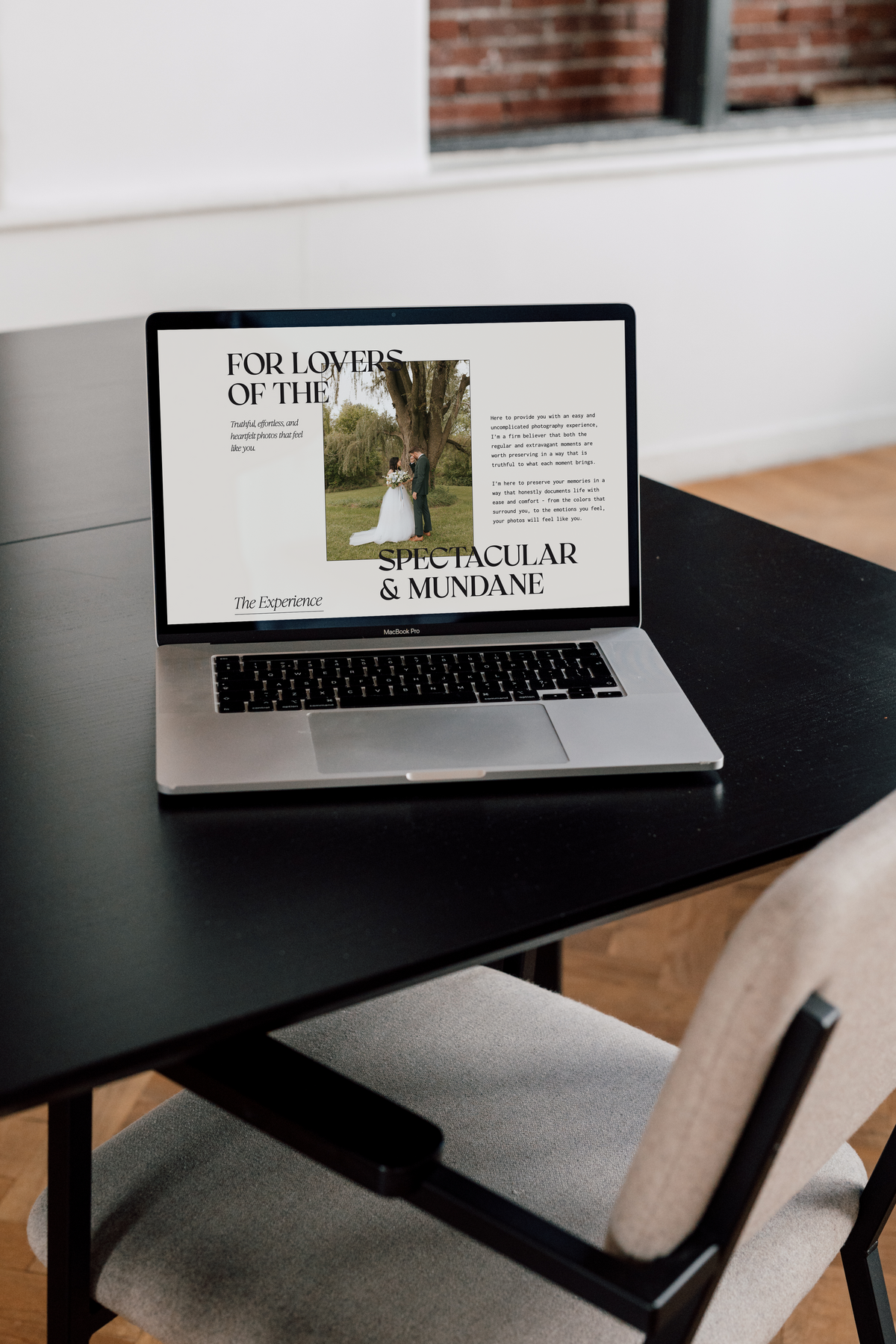 Showit Website for Michigan Wedding Photography