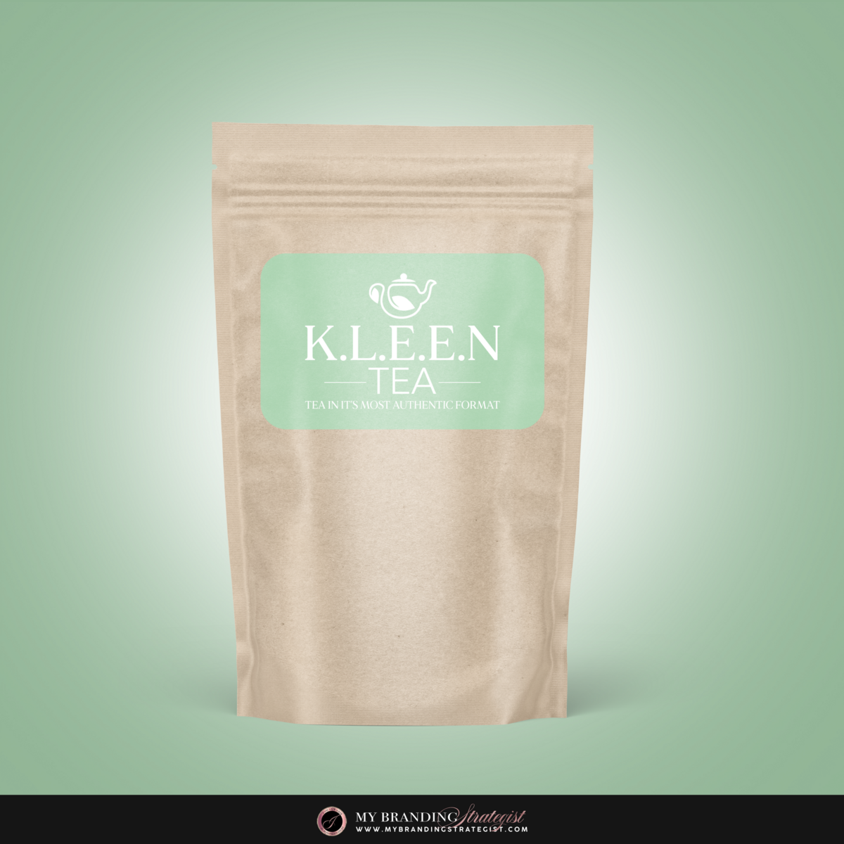 MOCKUP - LOGO - KLEEN TEA3