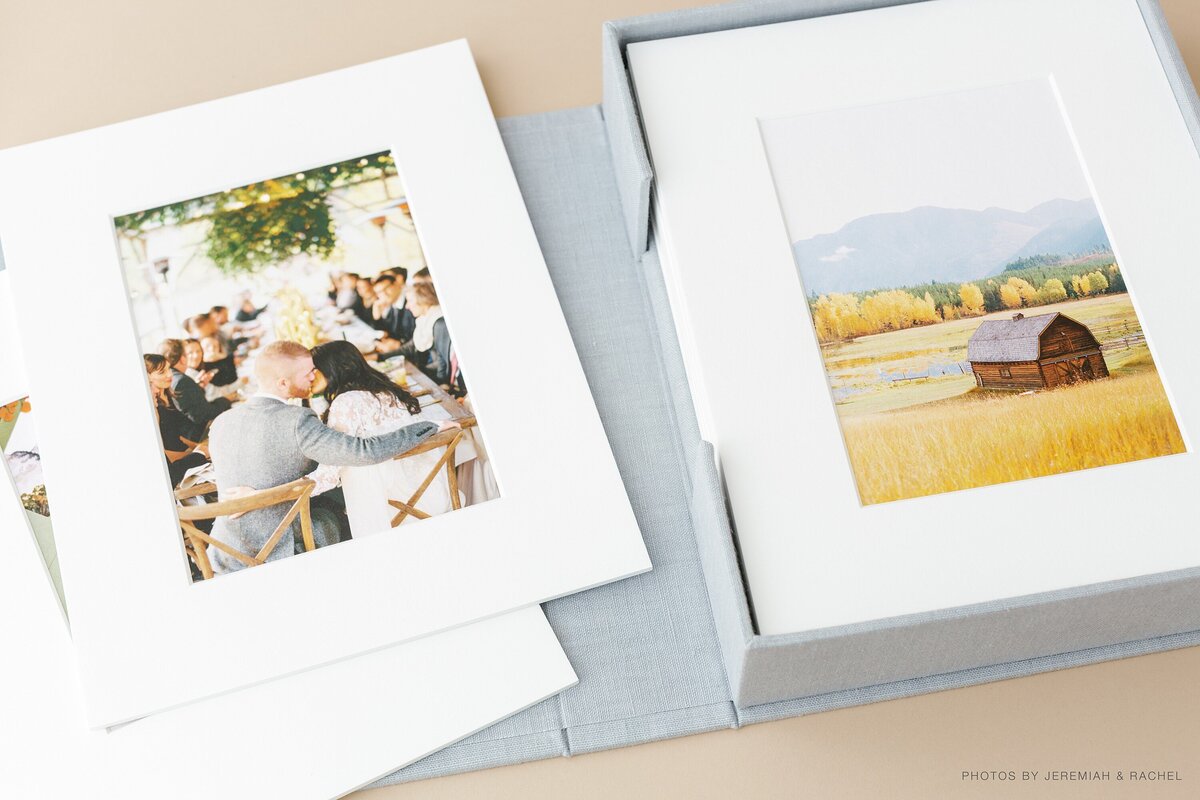 RedTree-Albums-Jeremiah & Rachel, Matted Print Box-355