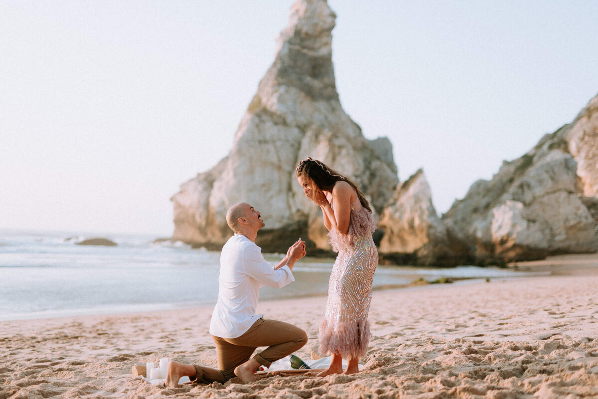 couple engagement in lisbonne