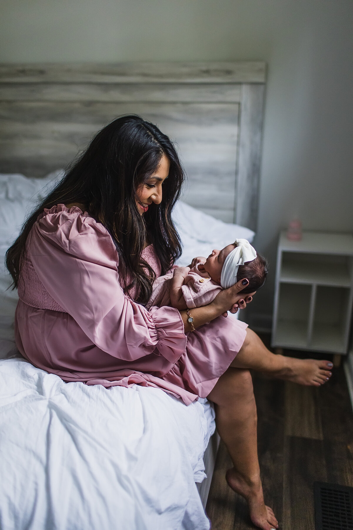intimate moments with baby