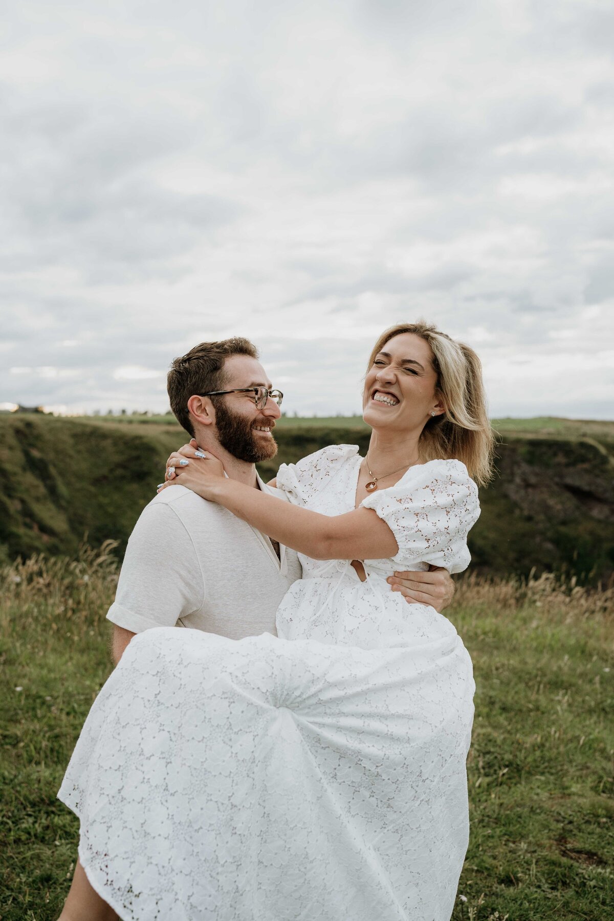 Scott Arlow Photography - Dunnottar Castle Engagement Wedding Photos-12