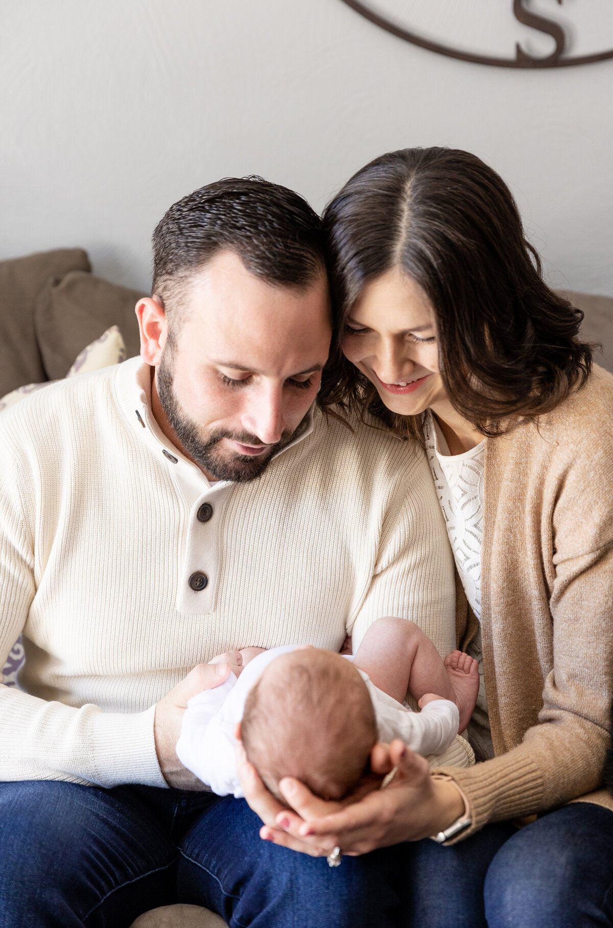 newborn family picture