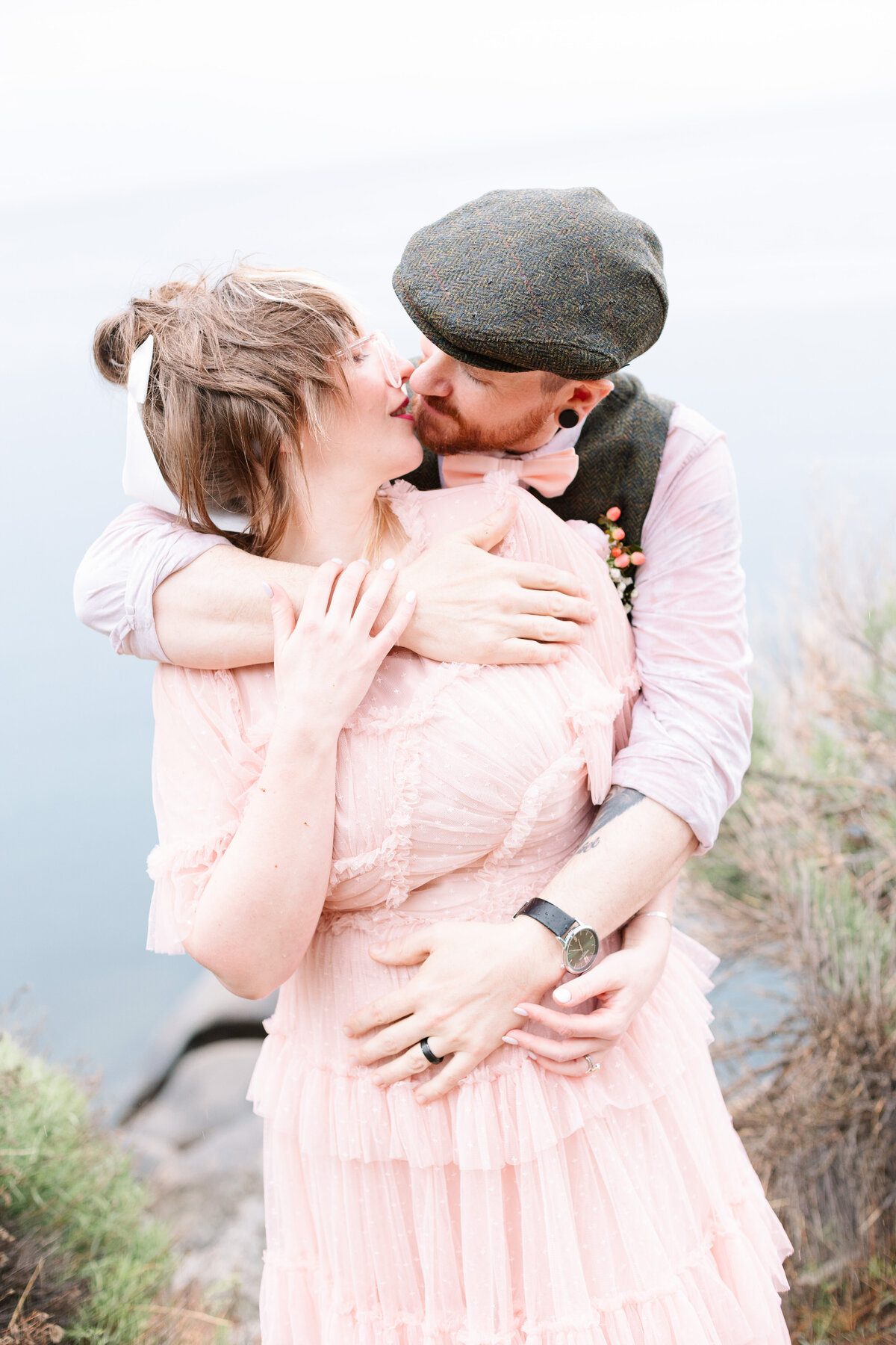 Lake Tahoe Mountaintop Elopement - 31