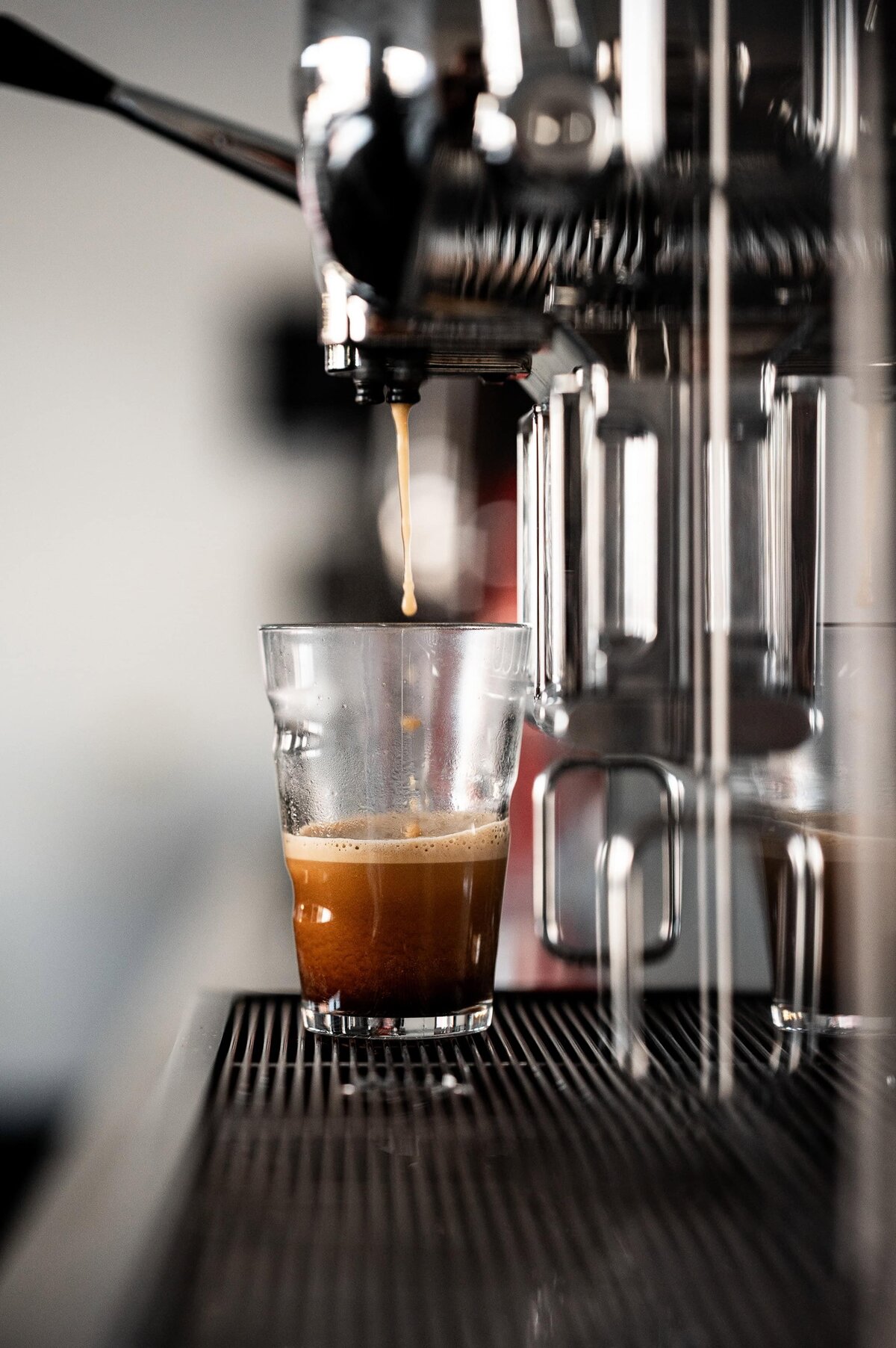 coffee being made by a coffee maker