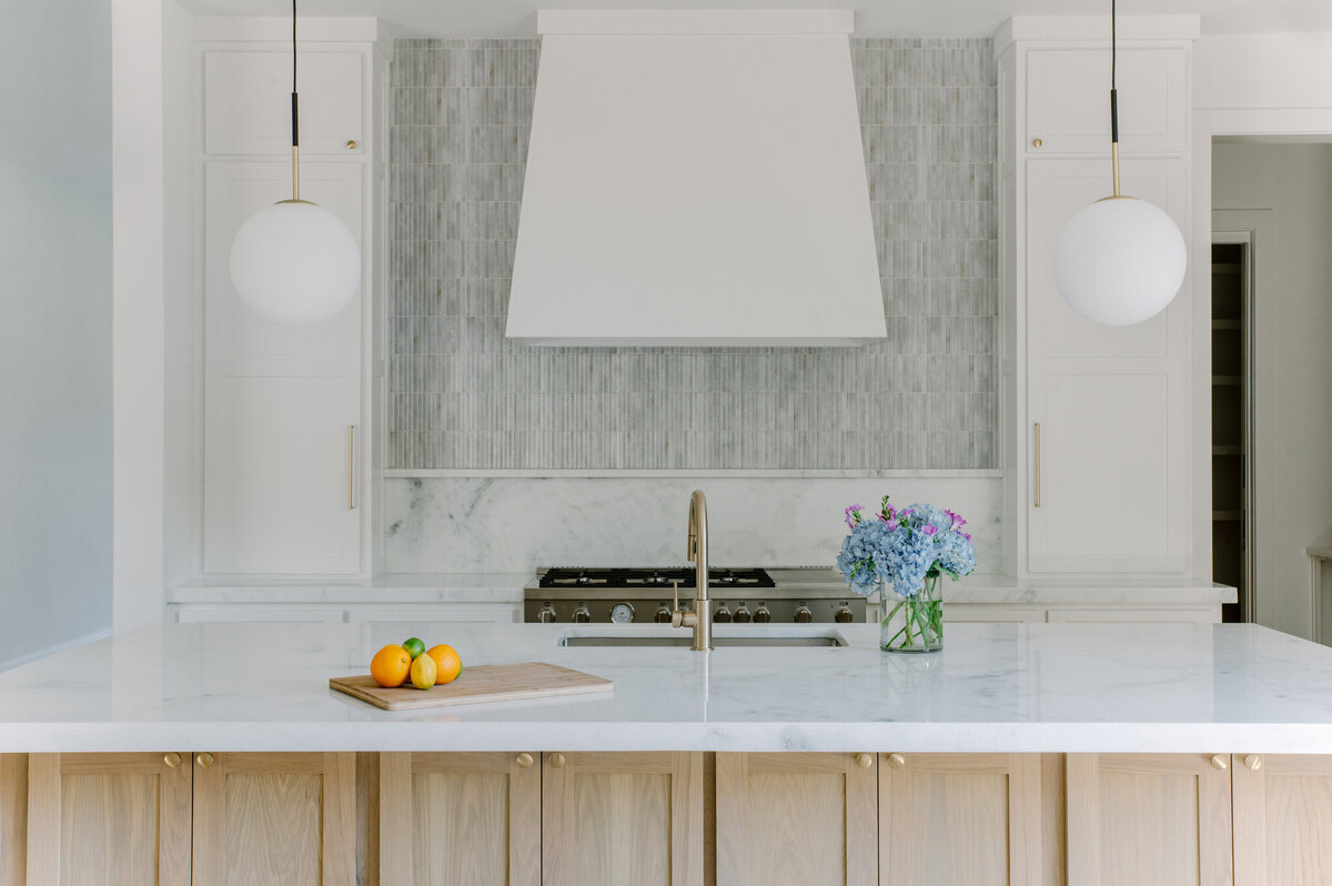 Kitchen of a newly constructed home in Dallas