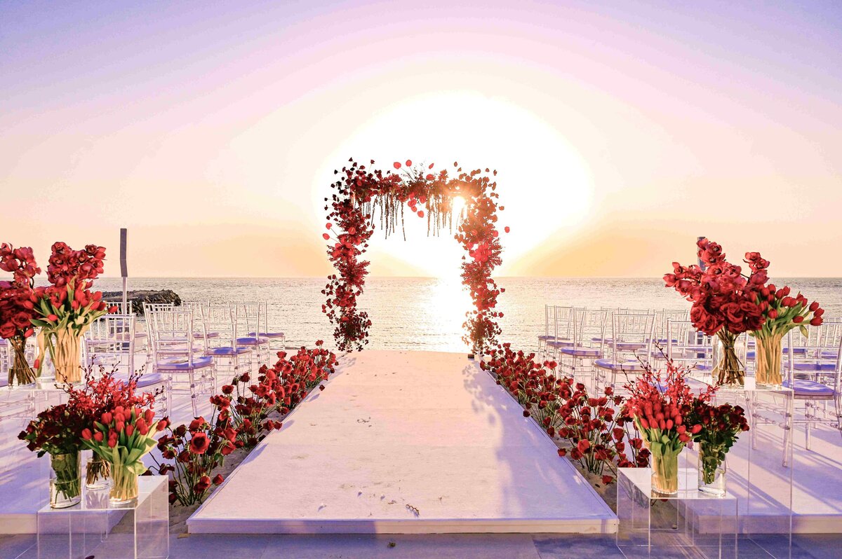 rock-your-event-wedding-styling-planner-designer-dubai-UAE-red-gold-coastal-luxury-wedding