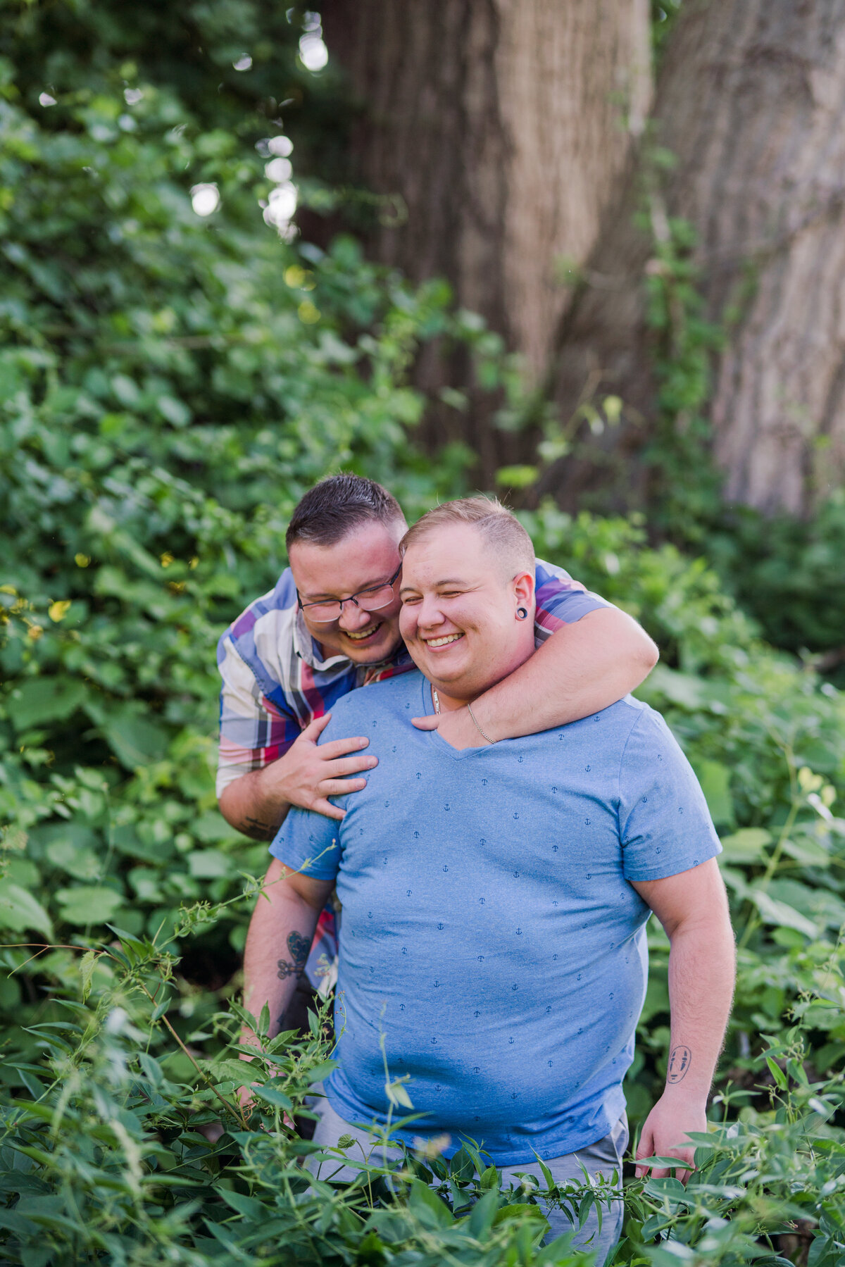 Engagement session in Rochester, New York