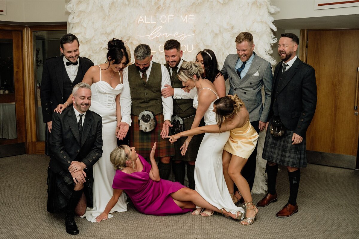 Aberdeen LGBTQ+ Wedding Photography by Aberdeen Wedding Photographer Scott Arlow - 73