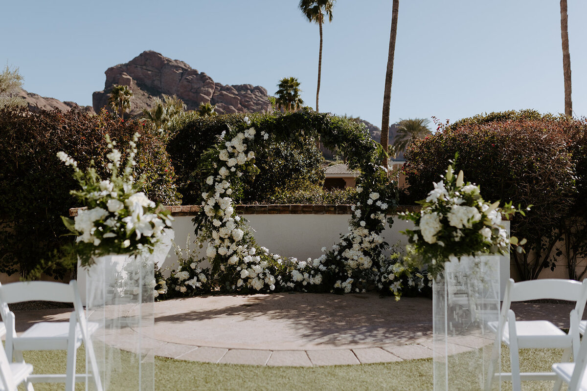 Classic Scottsdale, Arizona wedding celebration planned by BTO Events