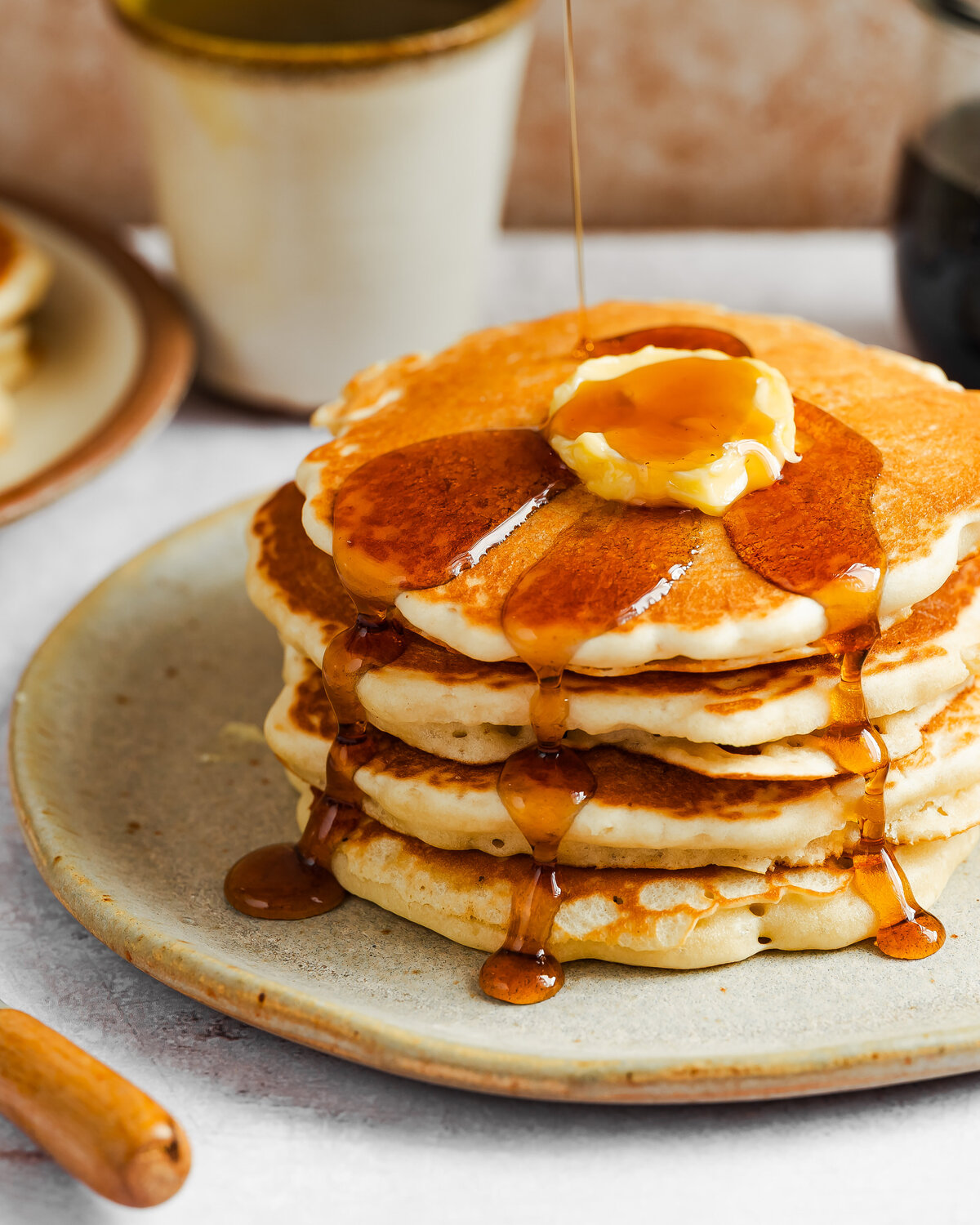 pancake maple syrup drizzle-1