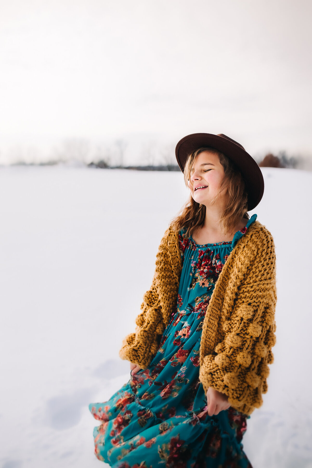 childrens winter photographer