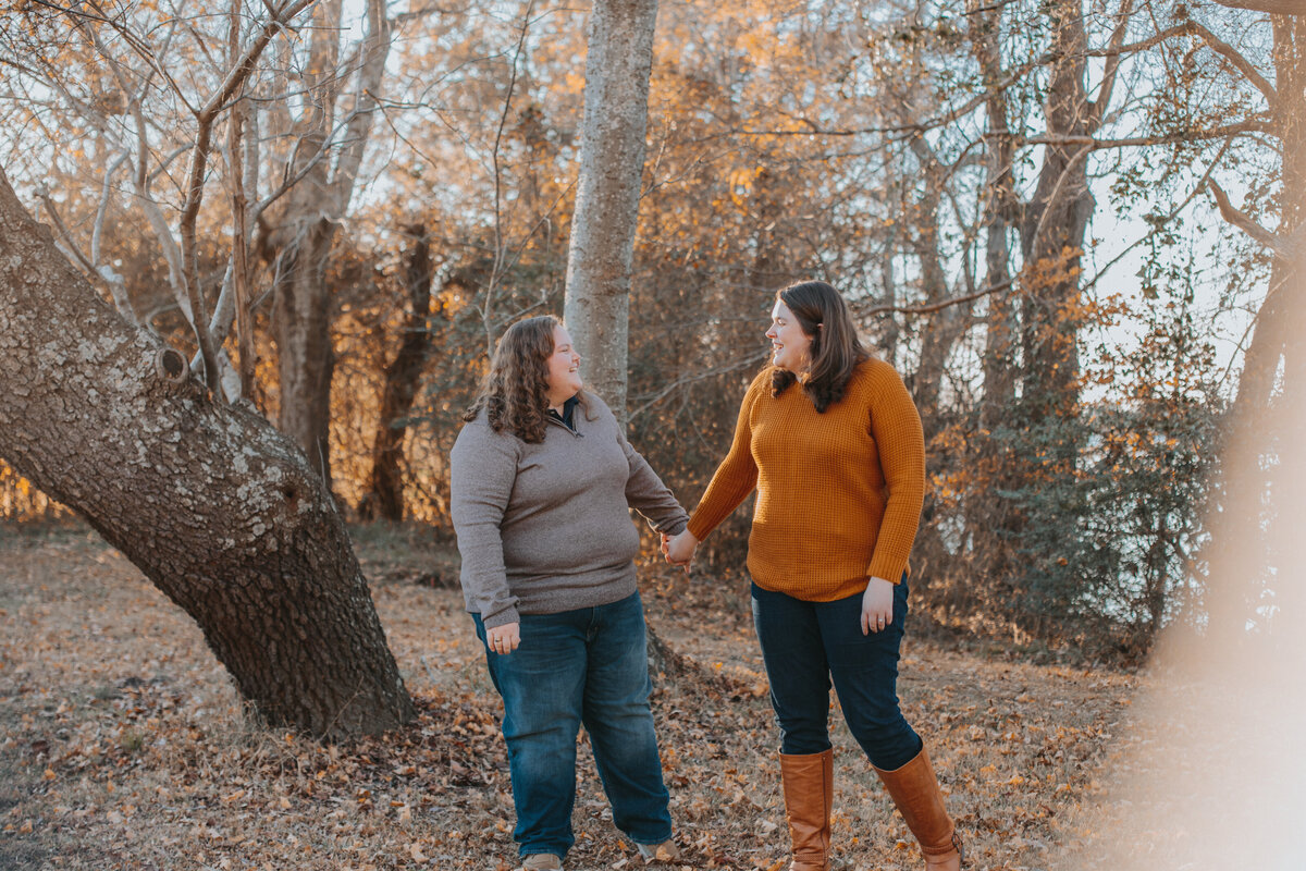 Rebekah Heffington Photography - LGBTQ+ Couples Engagement Photo Shoot Suffolk Virginia