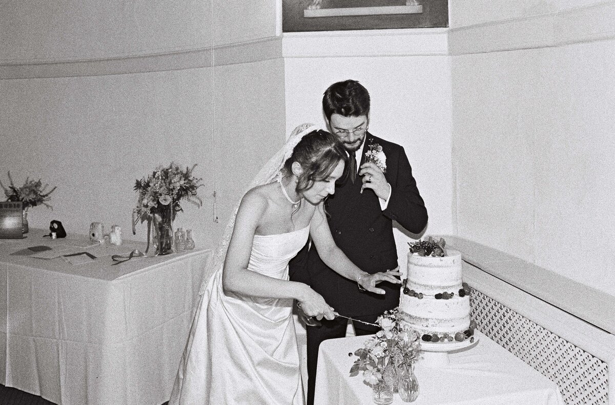 Wedding party at Buckinghamshire wedding