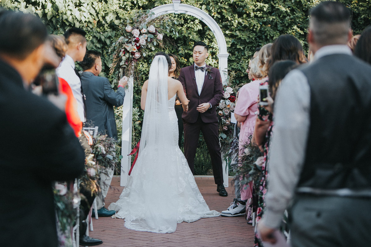 They're married at Vizcaya!