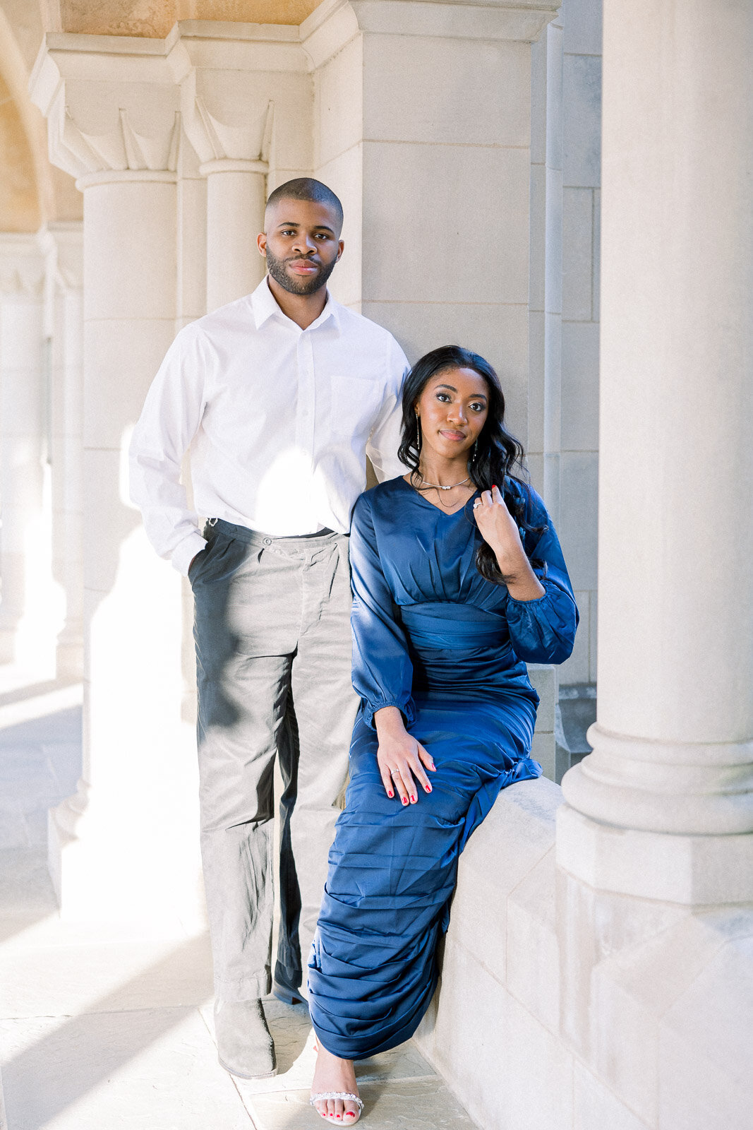 Engagement Session at the National Cathedral by Get Ready Photo-28
