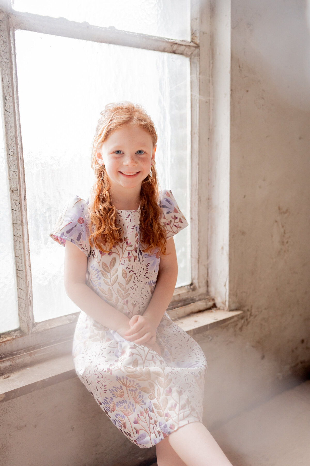 communiefotoshoot meisje