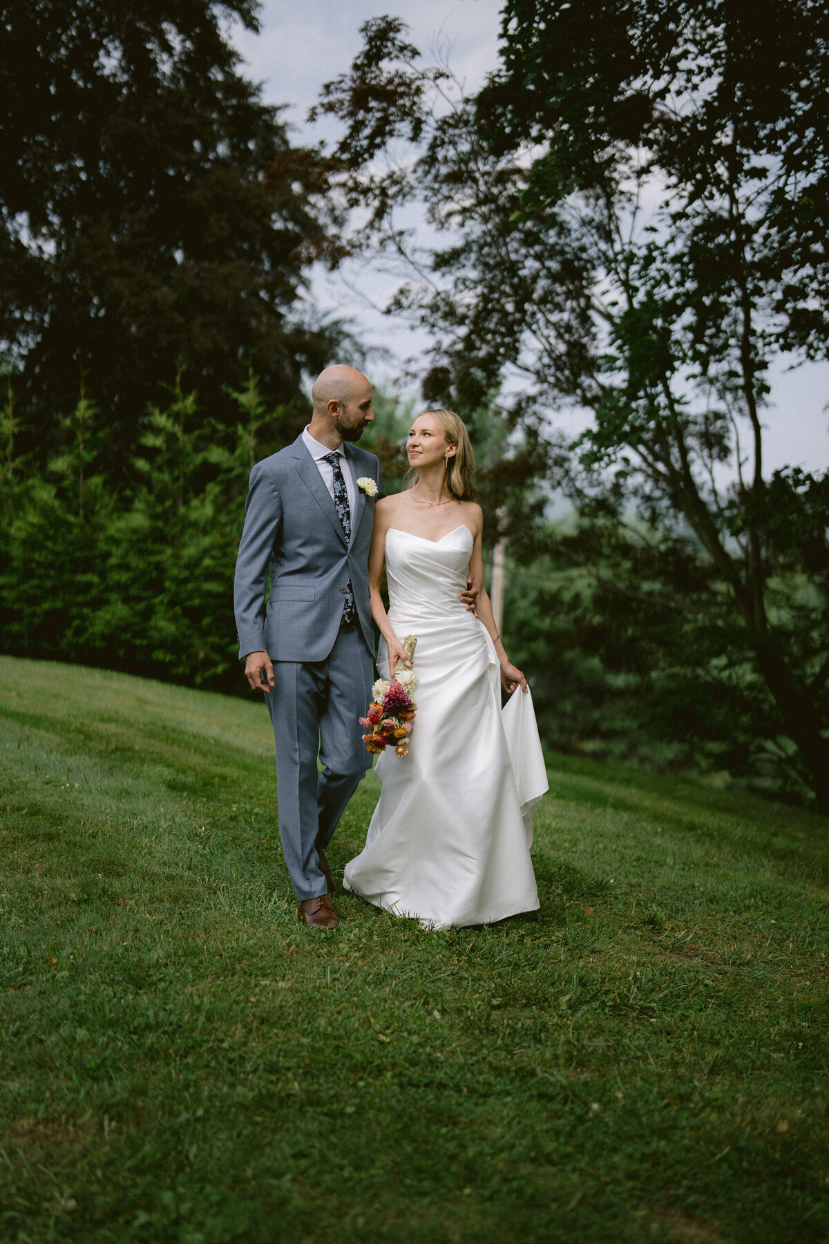 Summer Wedding in Marlboro, New York_83