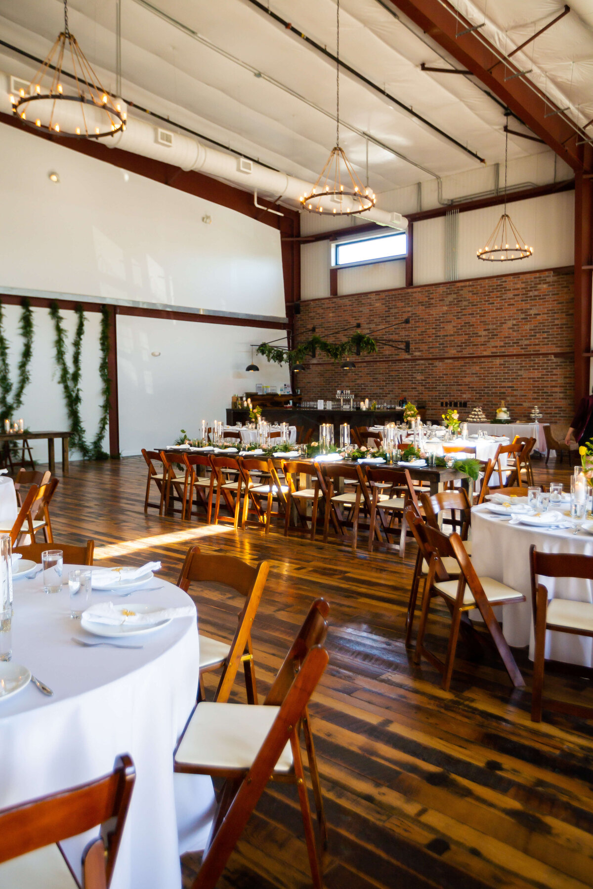 Wedding reception at Fat Bottom Brewery in Nashville, TN