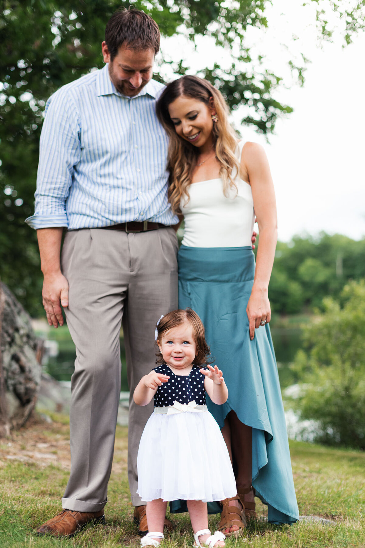 Karshner 1 Year Milestone Outdoor Family Session, North NJ Photographer, Silas Condict County Park, Morris County-26