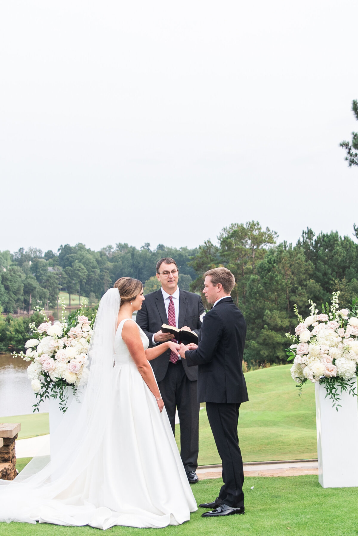 outdoor wedding ceremony