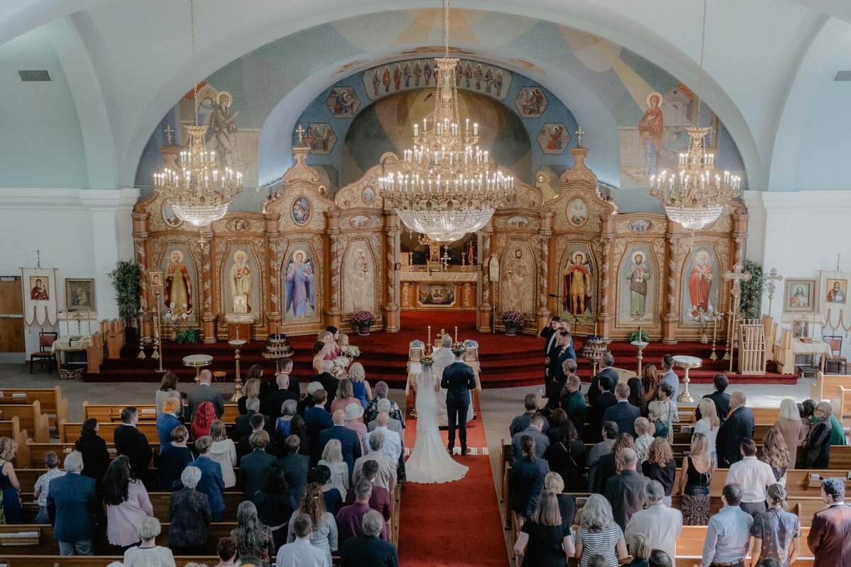Bride & Groom  Orthodox Church wedding  photos in Edmonton, Alberta