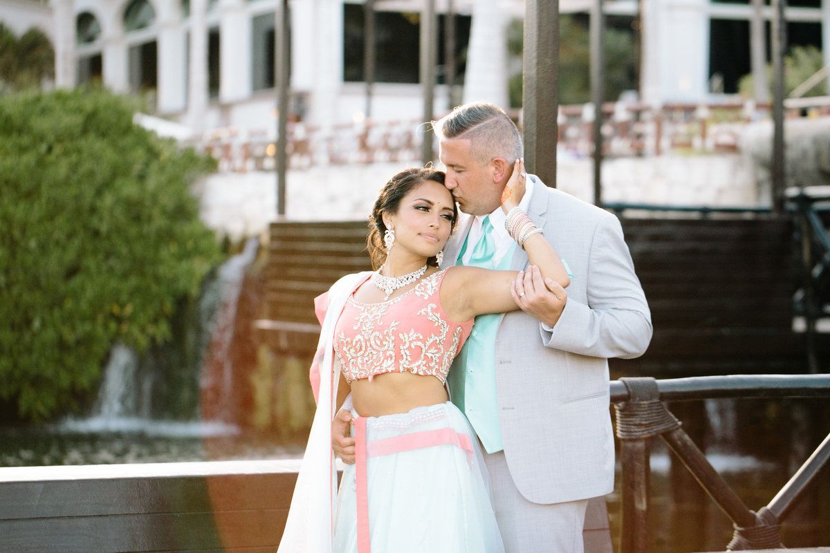 Romantic bride and groom photos by top destination wedding photographer Rebecca Cerasani.