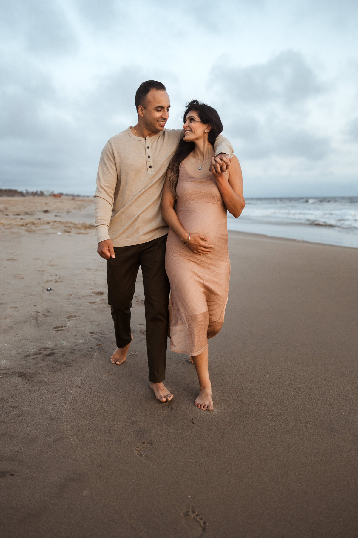 Santa Monica Beach Maternity Photography 97