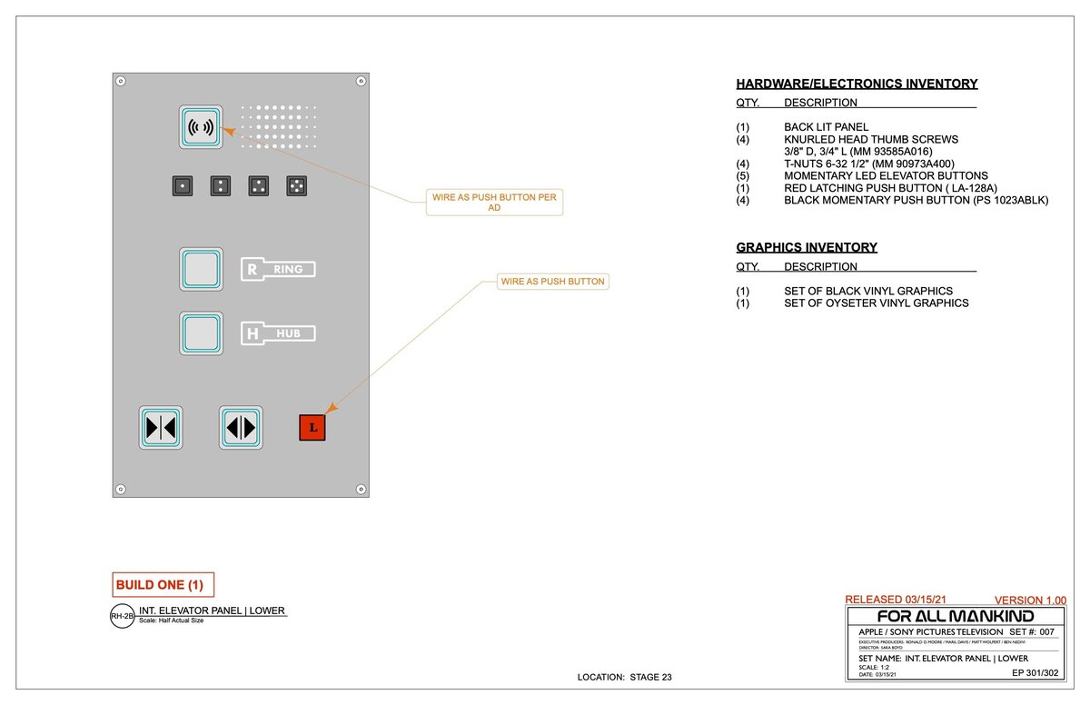 Elevator Panel Int Lower v1.00 lh